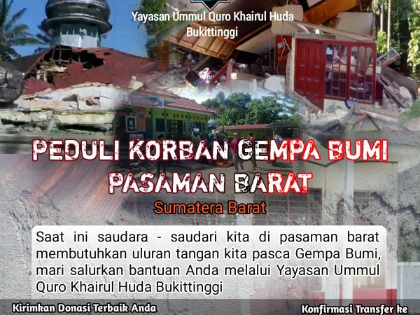 Bantuan Kemanusiana Pasca Gempa Pasaman & Pasaman Barat