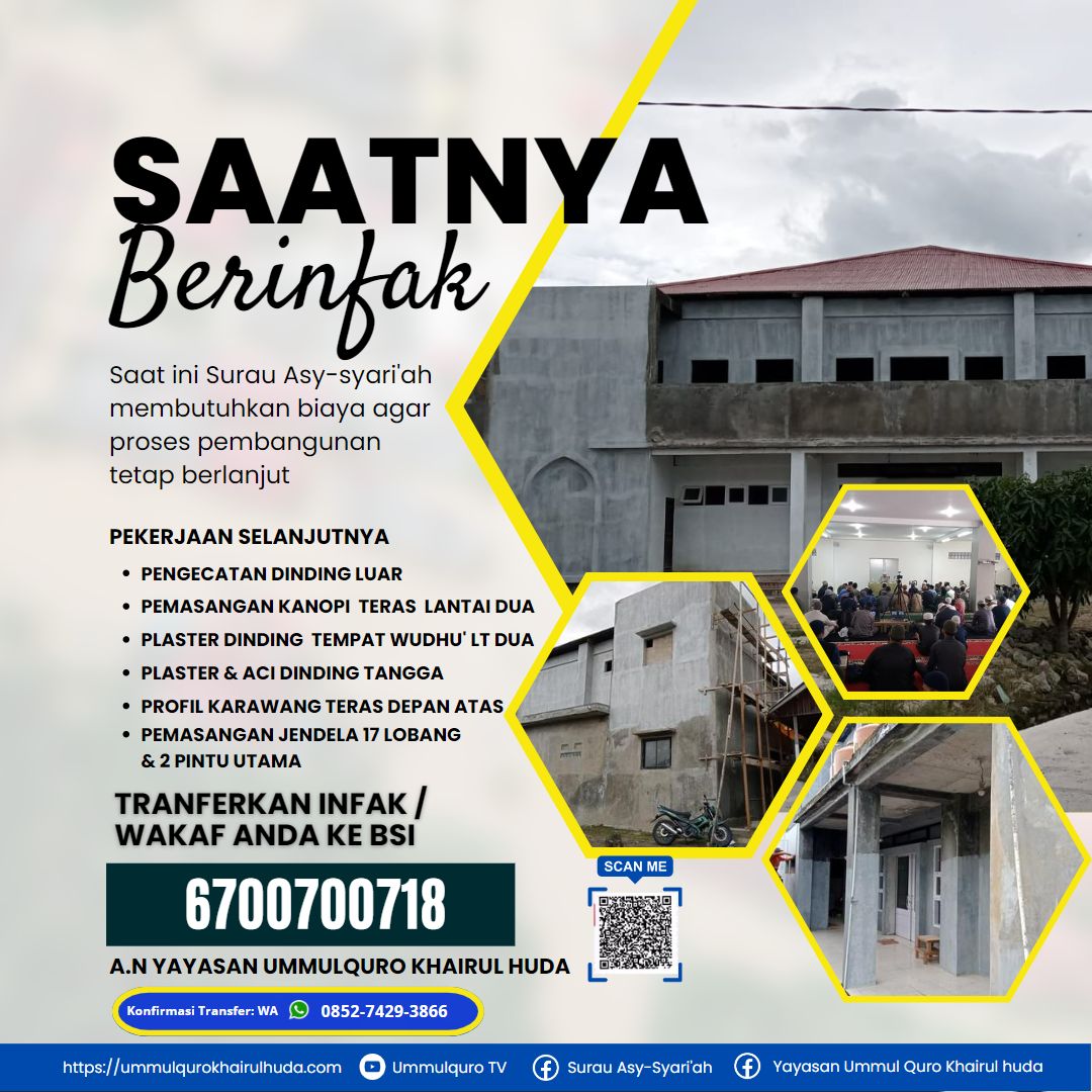 PEMBANGUNAN SURAU ASY SYARI'AH