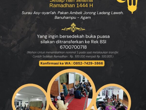 UNDANGAN BUKA PUASA BERSAMA