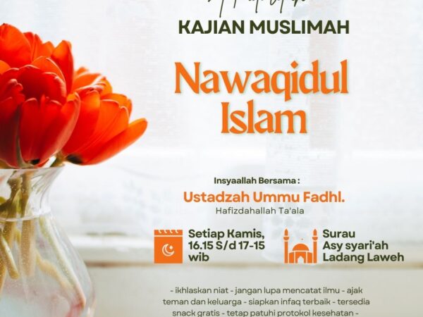 KAJIAN AQIDAH ( KHUSUS MUSLIMAH )