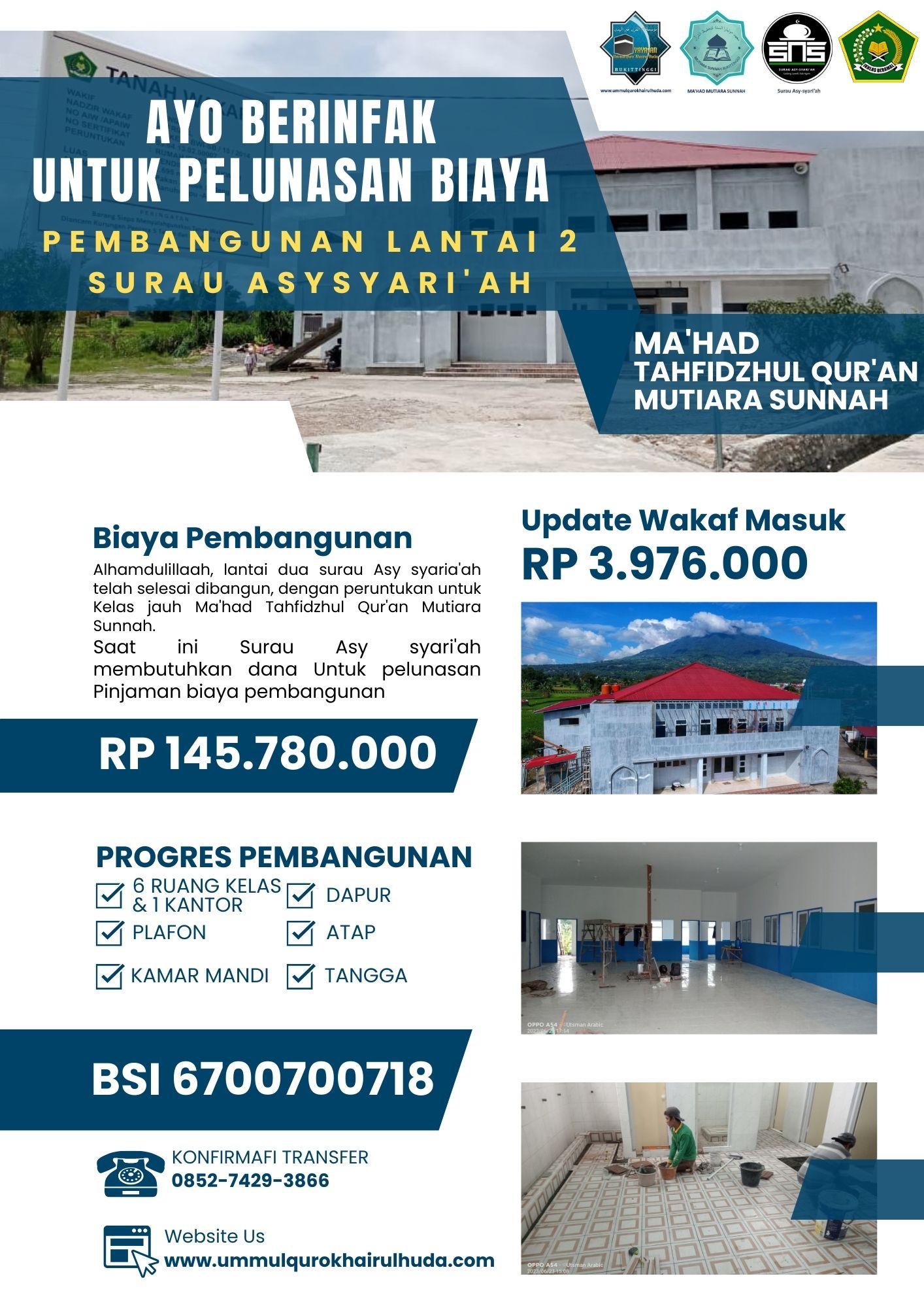 UPDATE INFAK DAN WAKAF